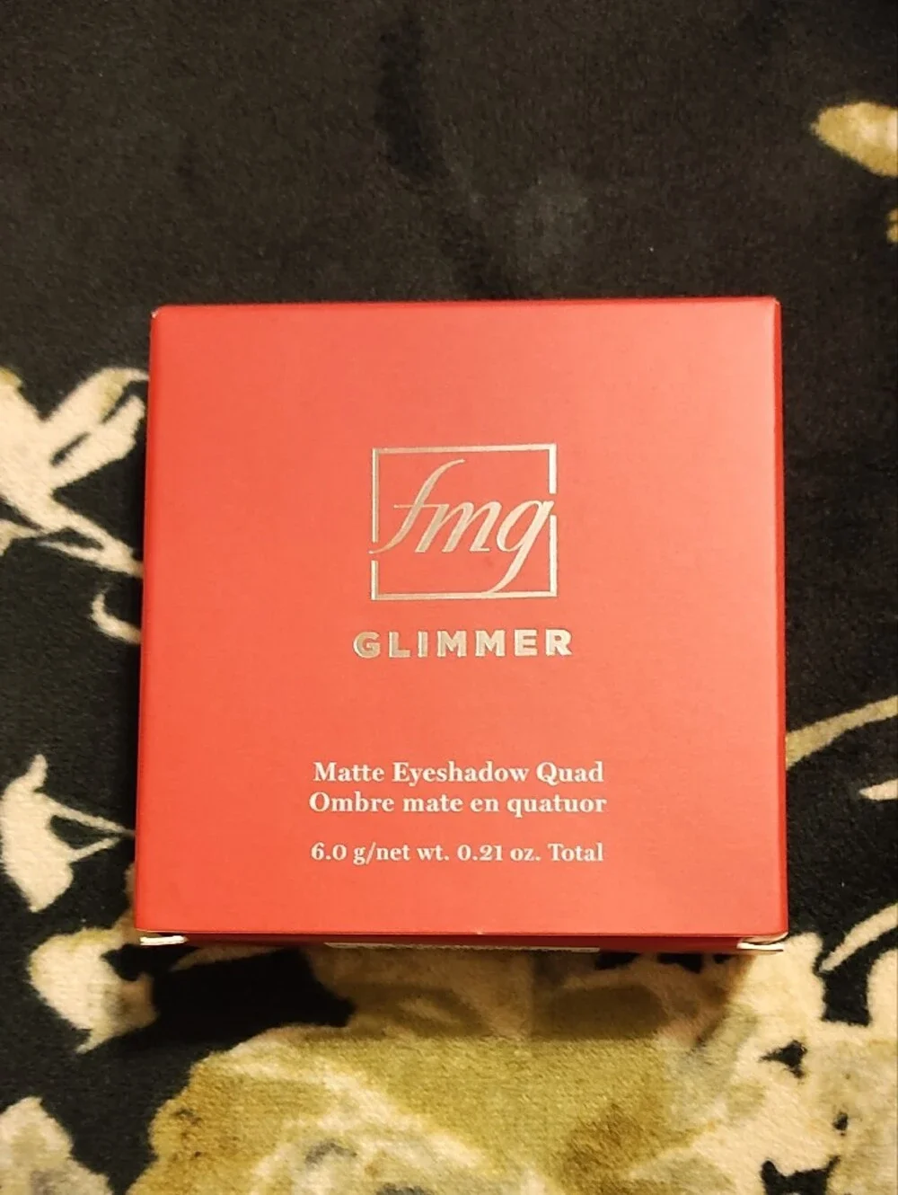 Glimmer Matte Eyeshadow Quad - Red